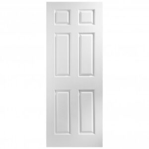 Malysian Door – White Color – 6 Panels Design